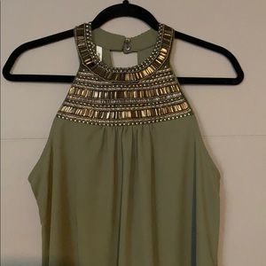 Army Green beaded Tank